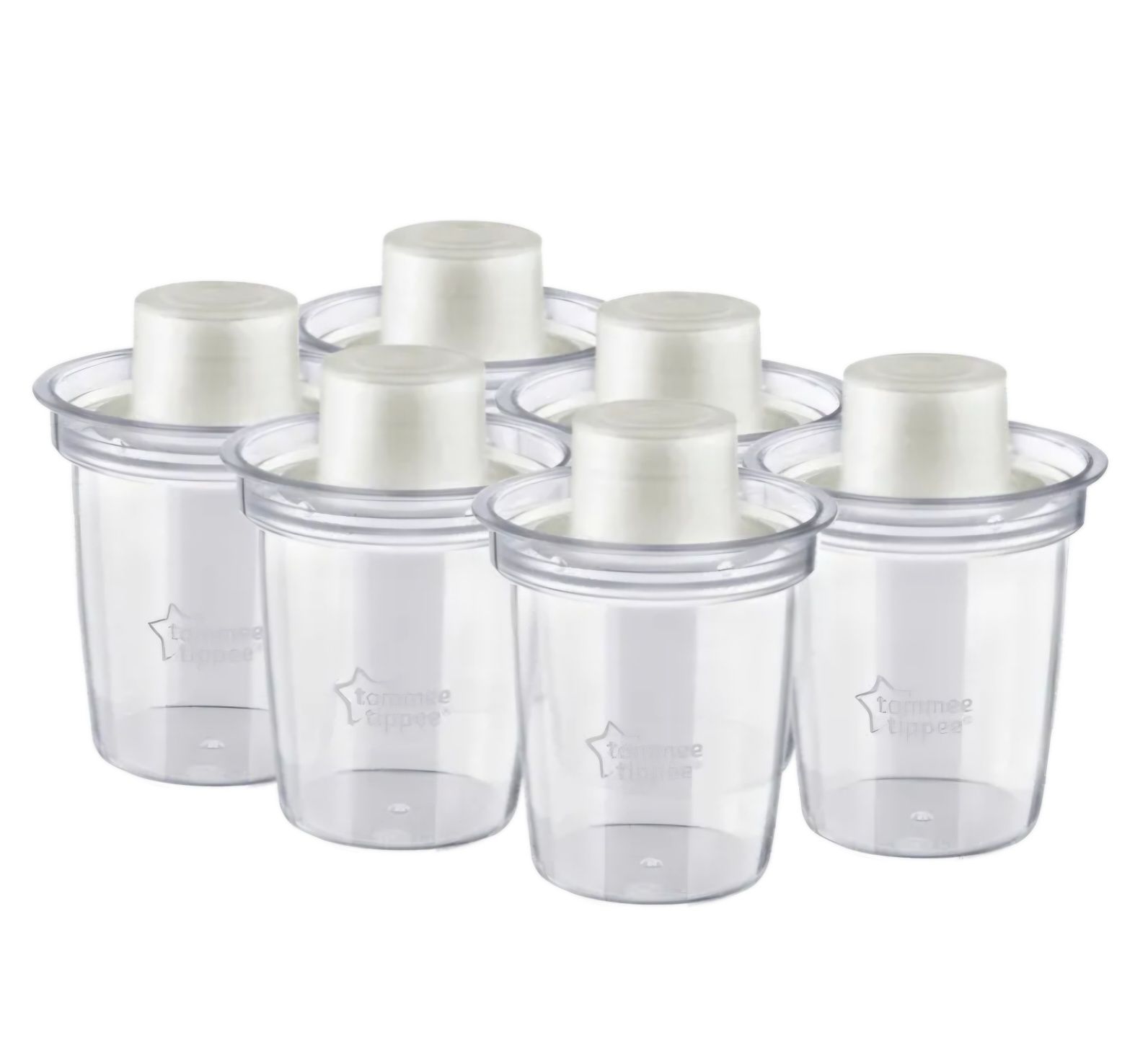 NOWE Tommee Tippee, Pojemnik na mleko w proszku, 6szt. Pojemniki