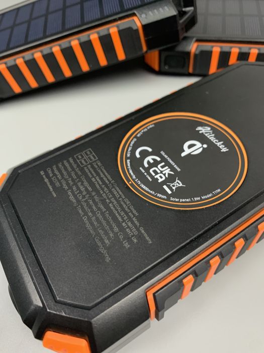 26800 мА!!! Hiluckey безпровідна зарядка, сонячна батарея!!!