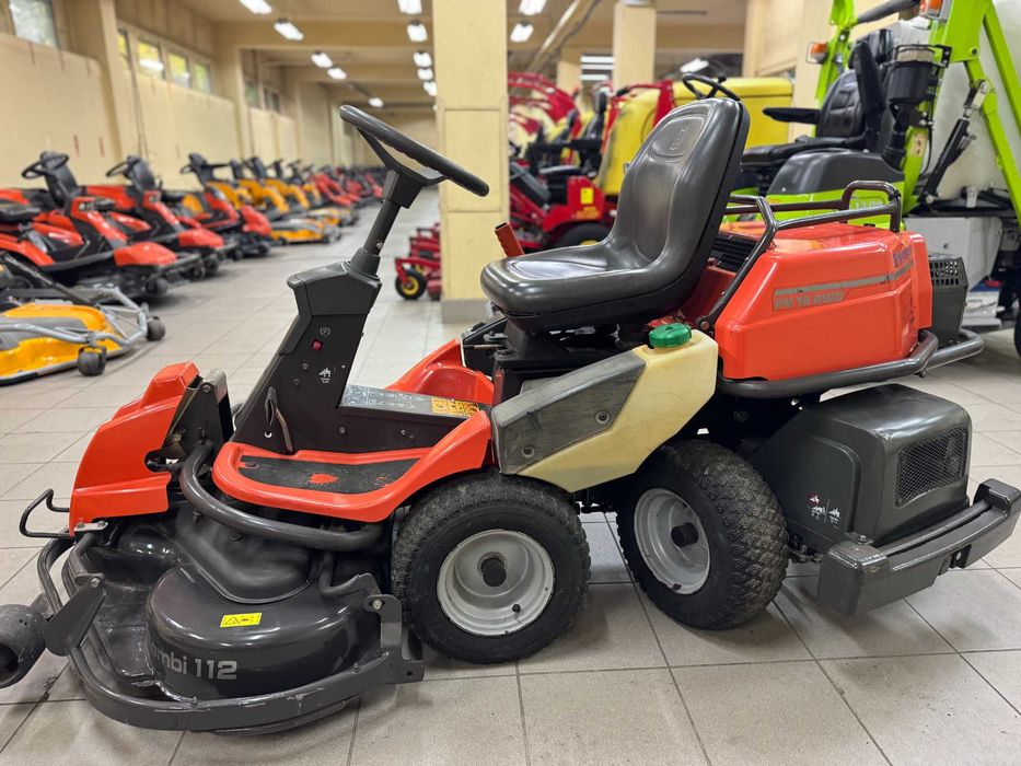 Traktorek Rider Husqvarna PR 18 4X4 KAWASAKI Agregat 112 WSPOMAGANIE