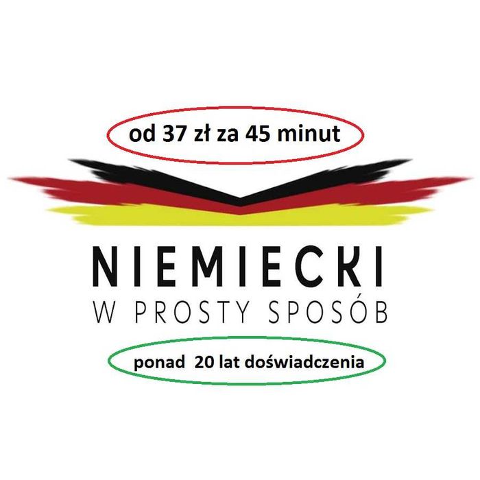 Korepetycje niemiecki-od 37 zł/45 min,. ponad 20 lat doświadczenia