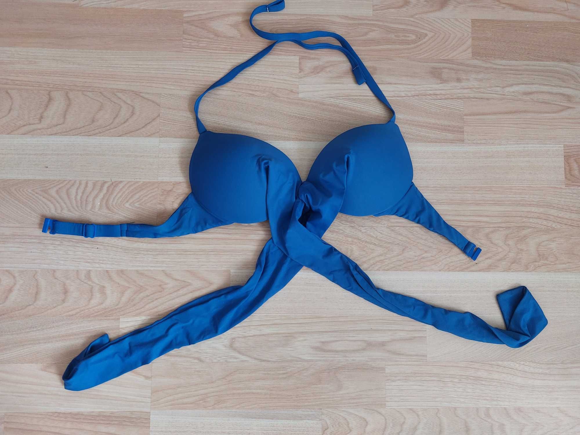 Calzedonia Cobey Indonesia góra od bikini push-up 70 B kolor szafirowy