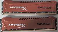 16Gb DDR 3-1600 CL9 SDRAM (2x8 GB) Kingston Hyper X Savage