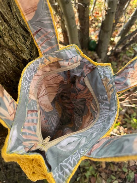 Torebka robiona na szydełku