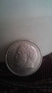 Монета драхма греция