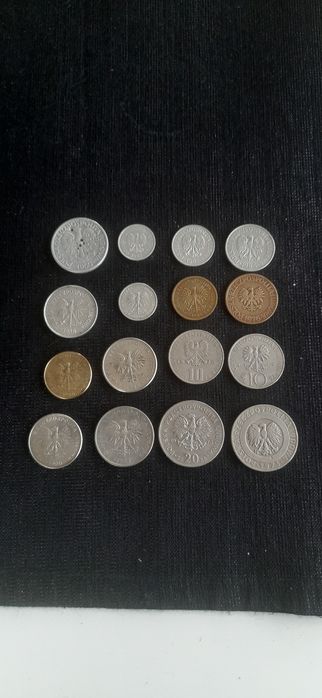 Zestaw monet z prl