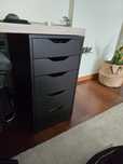 Bloco gavetas alex ikea