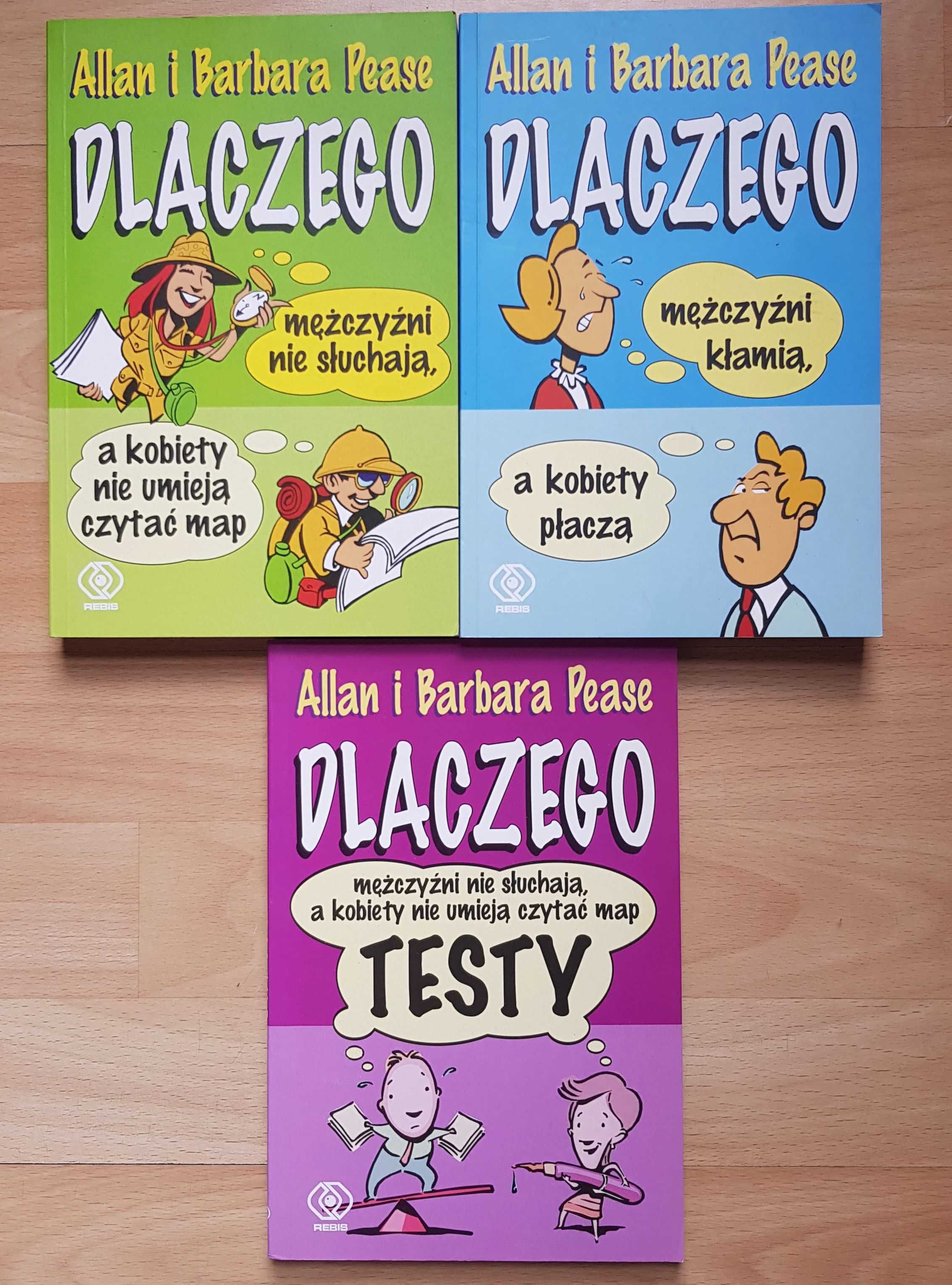 Allan i Barbara Pease Dlaczego mężczyźni kłamią a kobiety płaczą