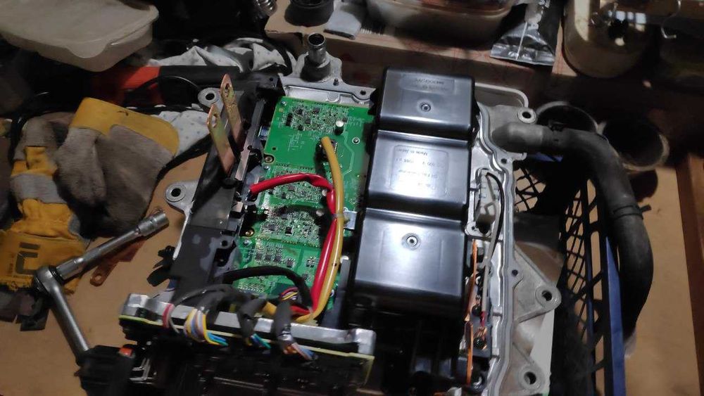 Инвертор мотора двигателя Nissan Leaf разборка по частям 291A0-3NF1A