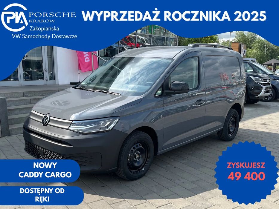 Volkswagen Caddy Caddy Cargo 2.0 TDI 122KM 4MOTION, manualna 6 -biegowa