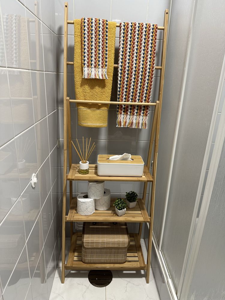 Estante WC De Bambu