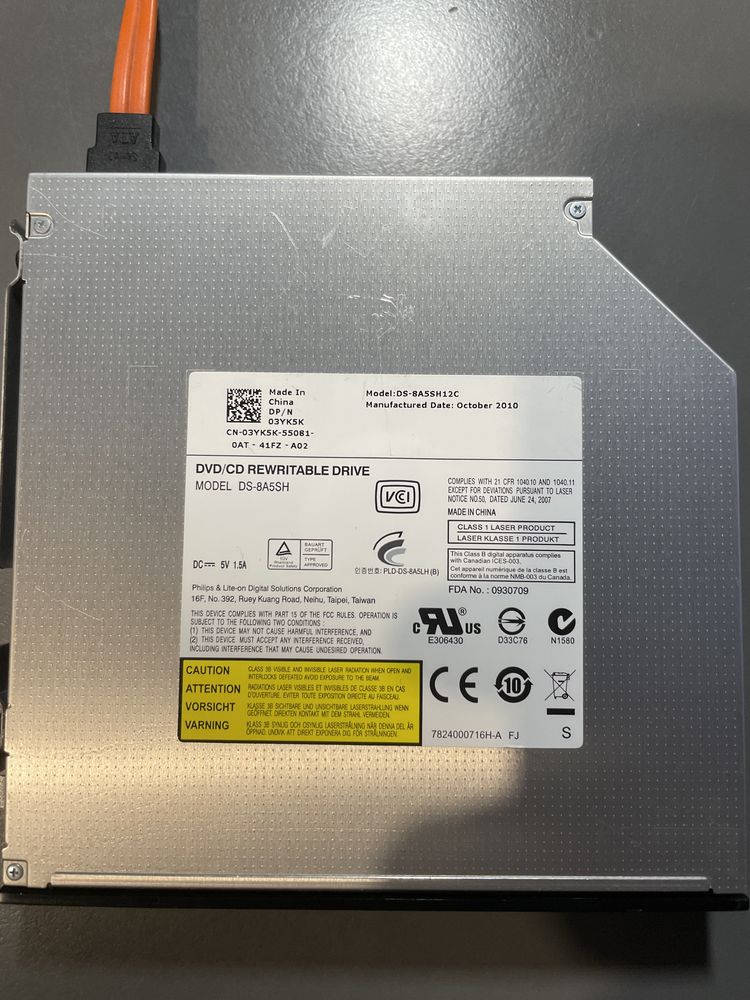 Napęd DVD/CD wewnętrzna DS-8A5SH