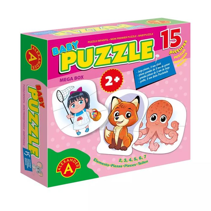 Puzzle baby, kotki. Alexander