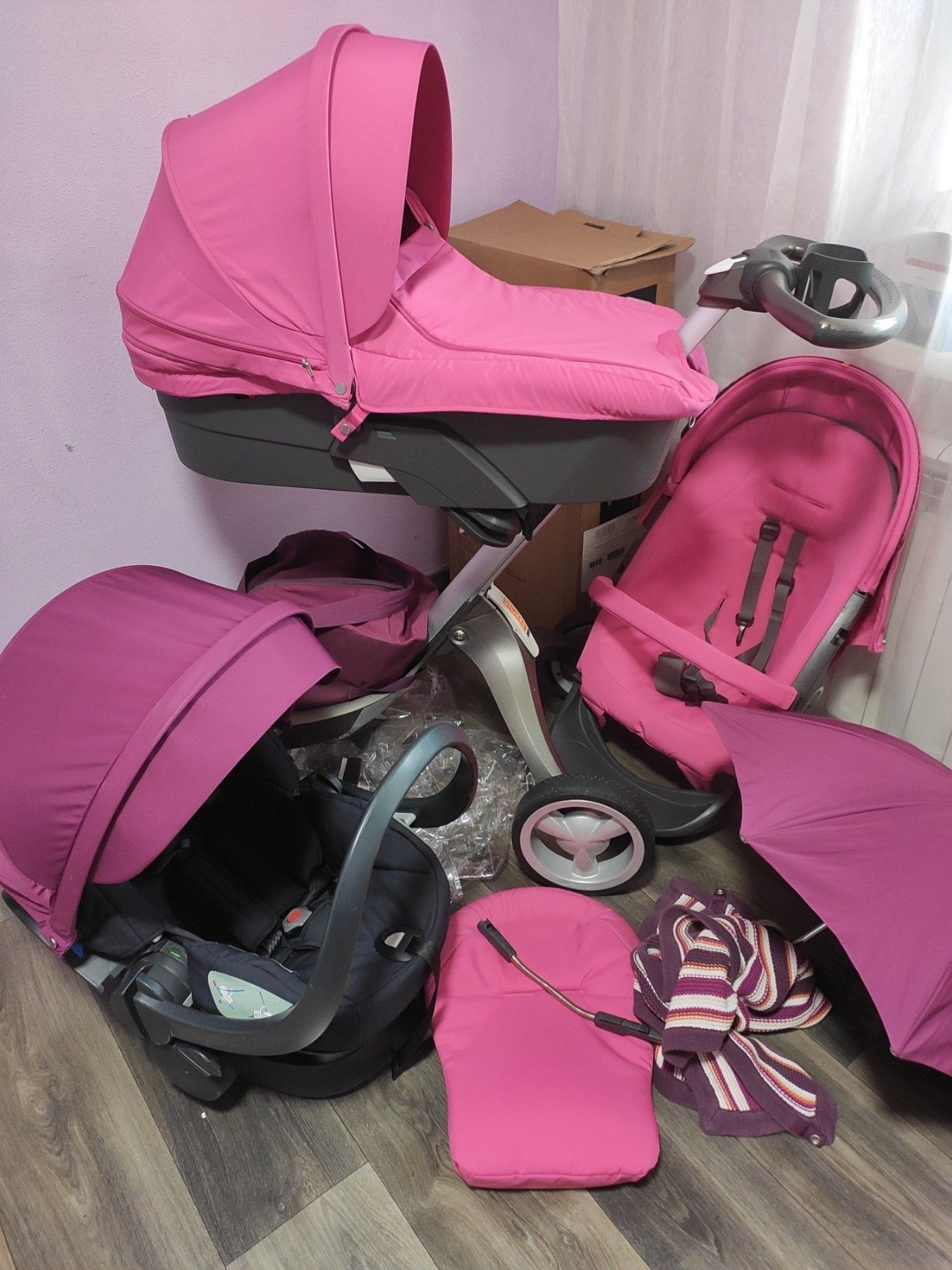 Коляска 3в1 Stokke v3