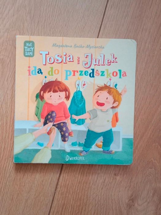 Książka Tosia i Julek idą do przedszkola