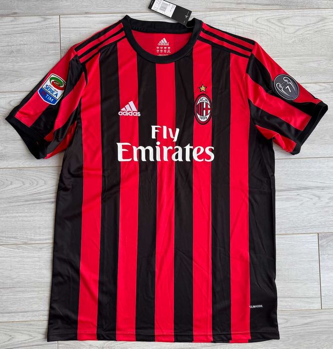 Koszulka piłkarska AC MILAN domowa 17/18 Adidas, rozmiar XXL