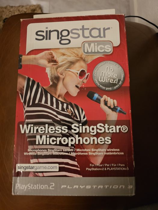 Microfone (2) playstation 2 e 3