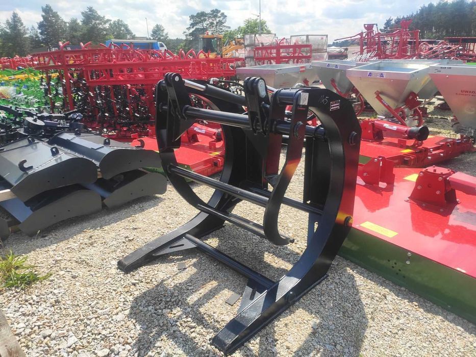Chwytak do drewna drzewa bali do Manitou JCB Euroramka ładowarka