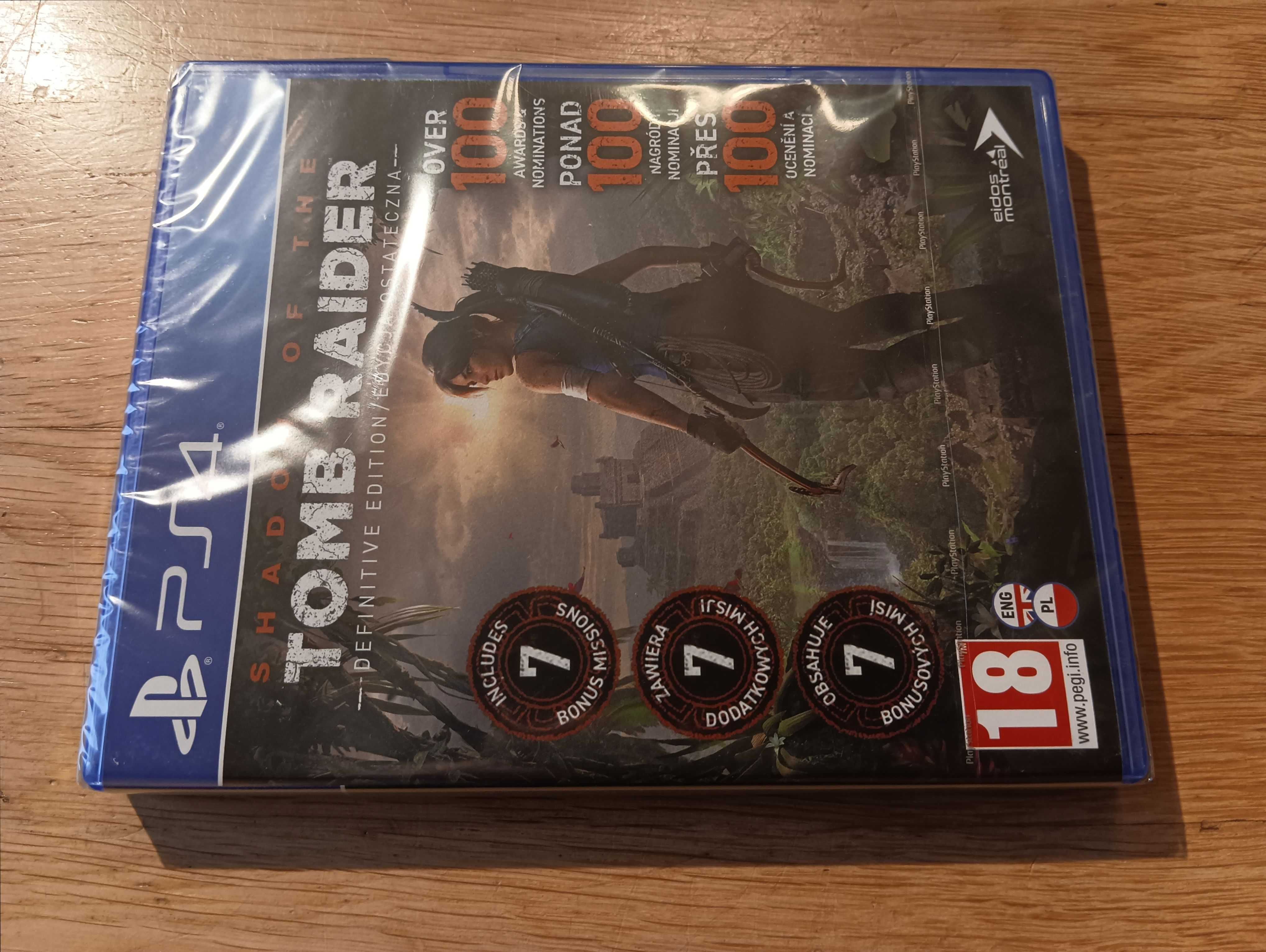 Shadow of the Tomb Raider Definitive Edition na Playstation 4 PS4 PS5