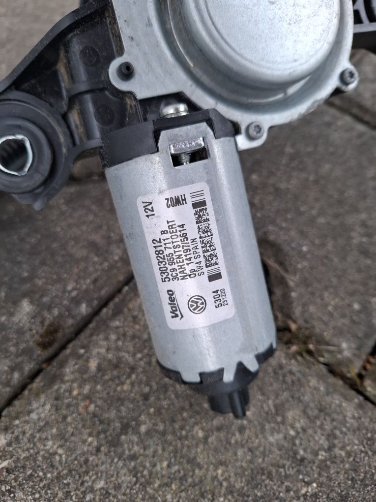 Silnik wycieraczki tył +pioro VW Passat B7
