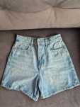 Spodenki jeansowe o kroju mom fit ZARA