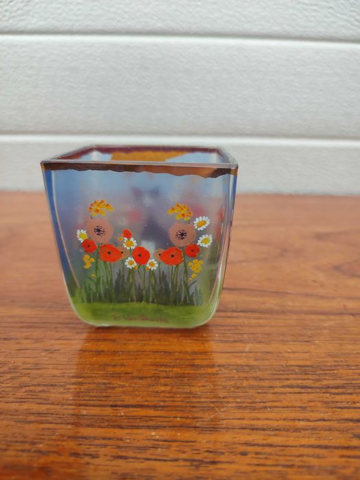 Szklana osłonka - pojemnik - Goebel - Rosina Wachtmeister - Design G