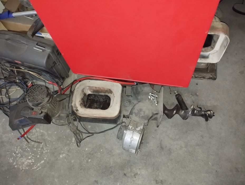 Palnik, podajnik, zasobnik, termostat ekogroszek