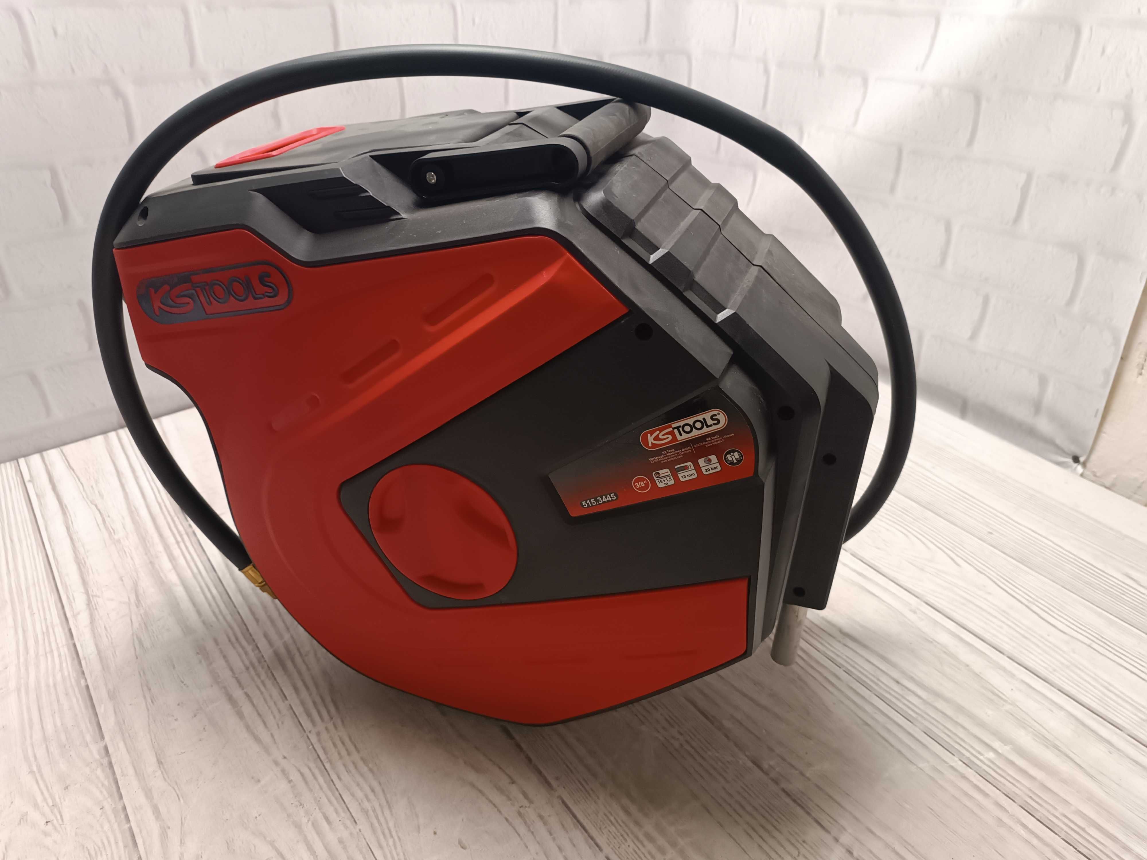 KS TOOLS 515.3445 Автоматична котушка для шланга стисненого повітря