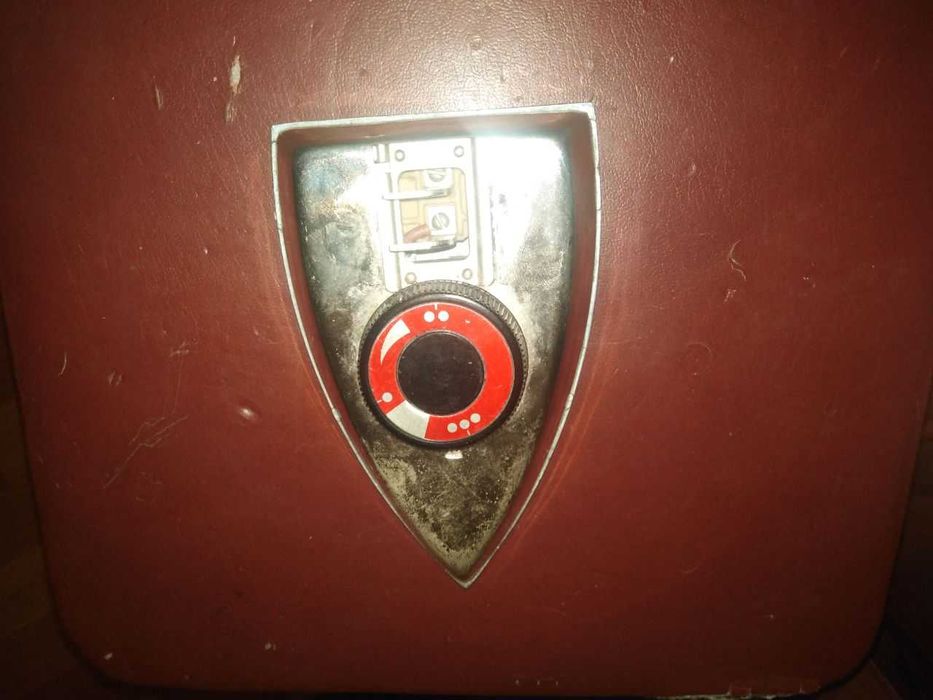 советский складной походный утюг