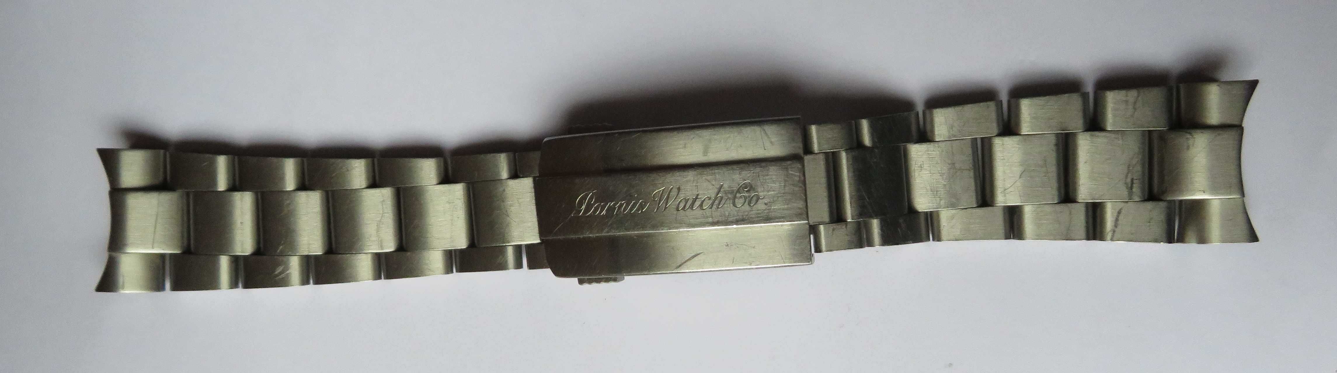 bransoleta stalowa od zegarka parnis automat diver rolex  submariner