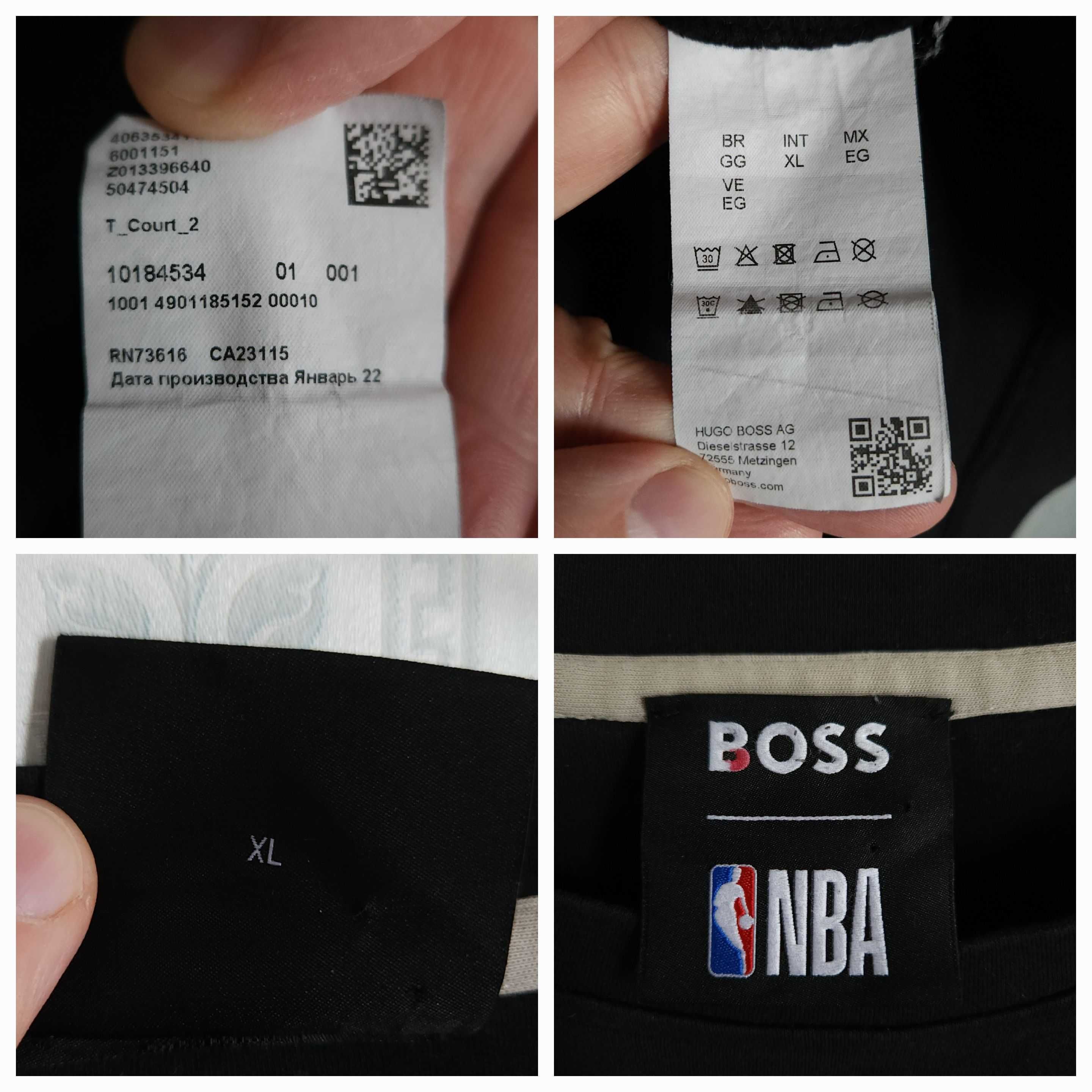 Hugo Boss NBA футболка на лампасах