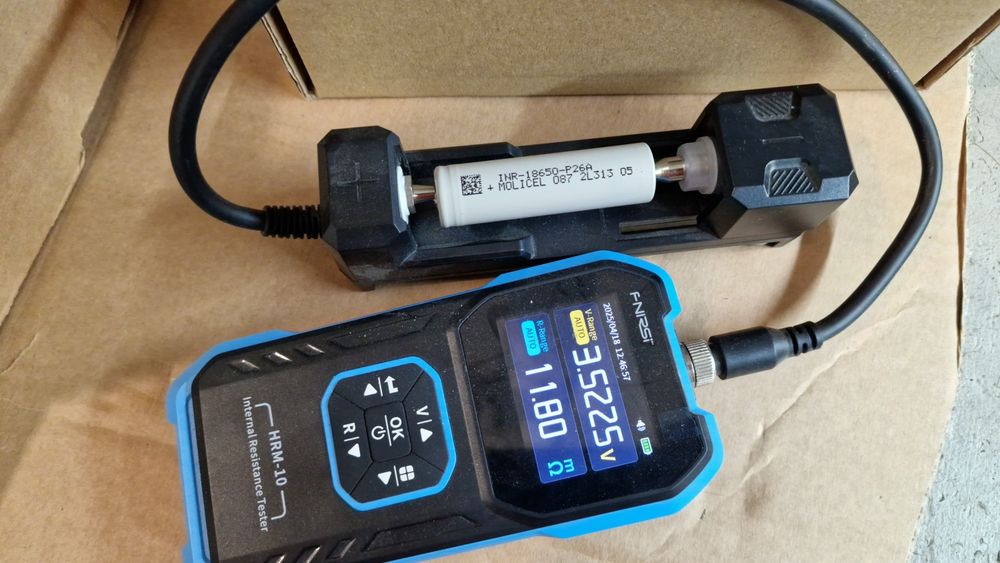 Molicel p26a Li-ion 18650 wydajność 35A naprawa baterii elektronarzędz