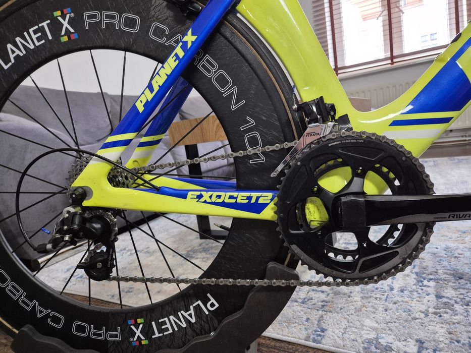 Planet X Exocet 2 L XL 55 czasówka rower TRI triathlon super stan !