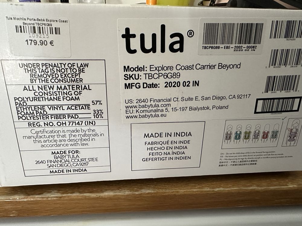Tula Explore Marsupio