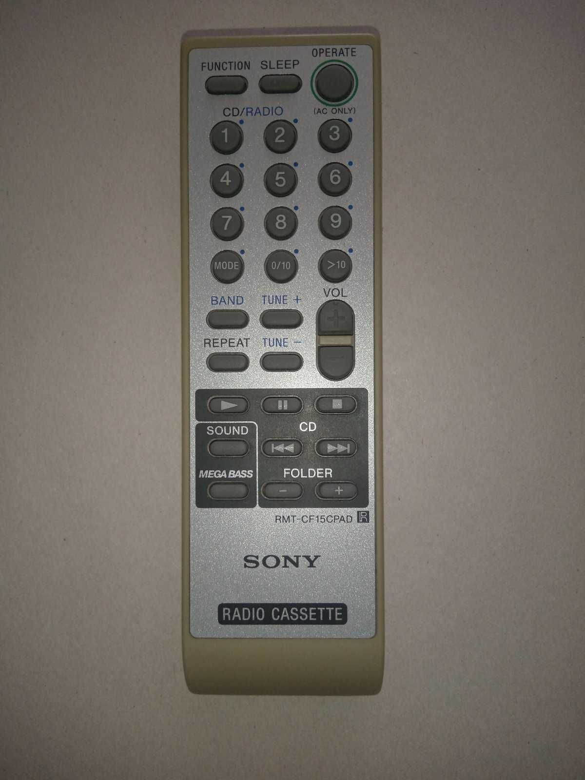 Продам пульт Sony RMT-CF15CPAD оригинальный