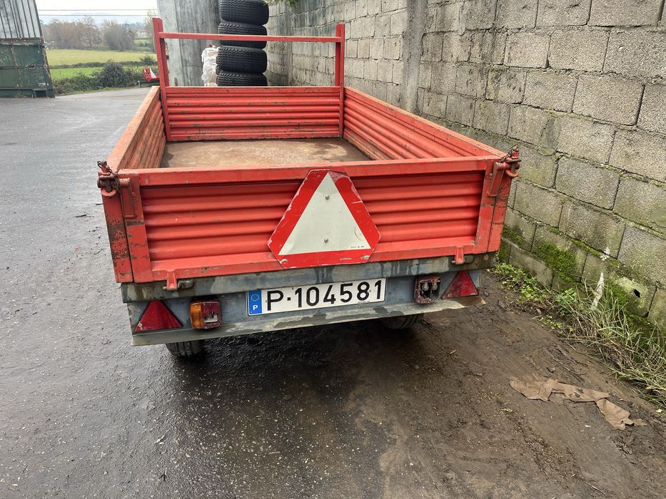 Reboque agricola 750kg com documentos