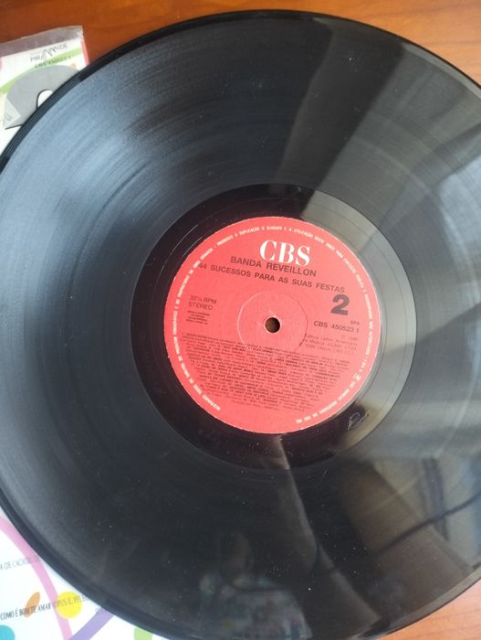 Disco de vinil LP Banda Reveillon 44 Sucessos para as suas Festas