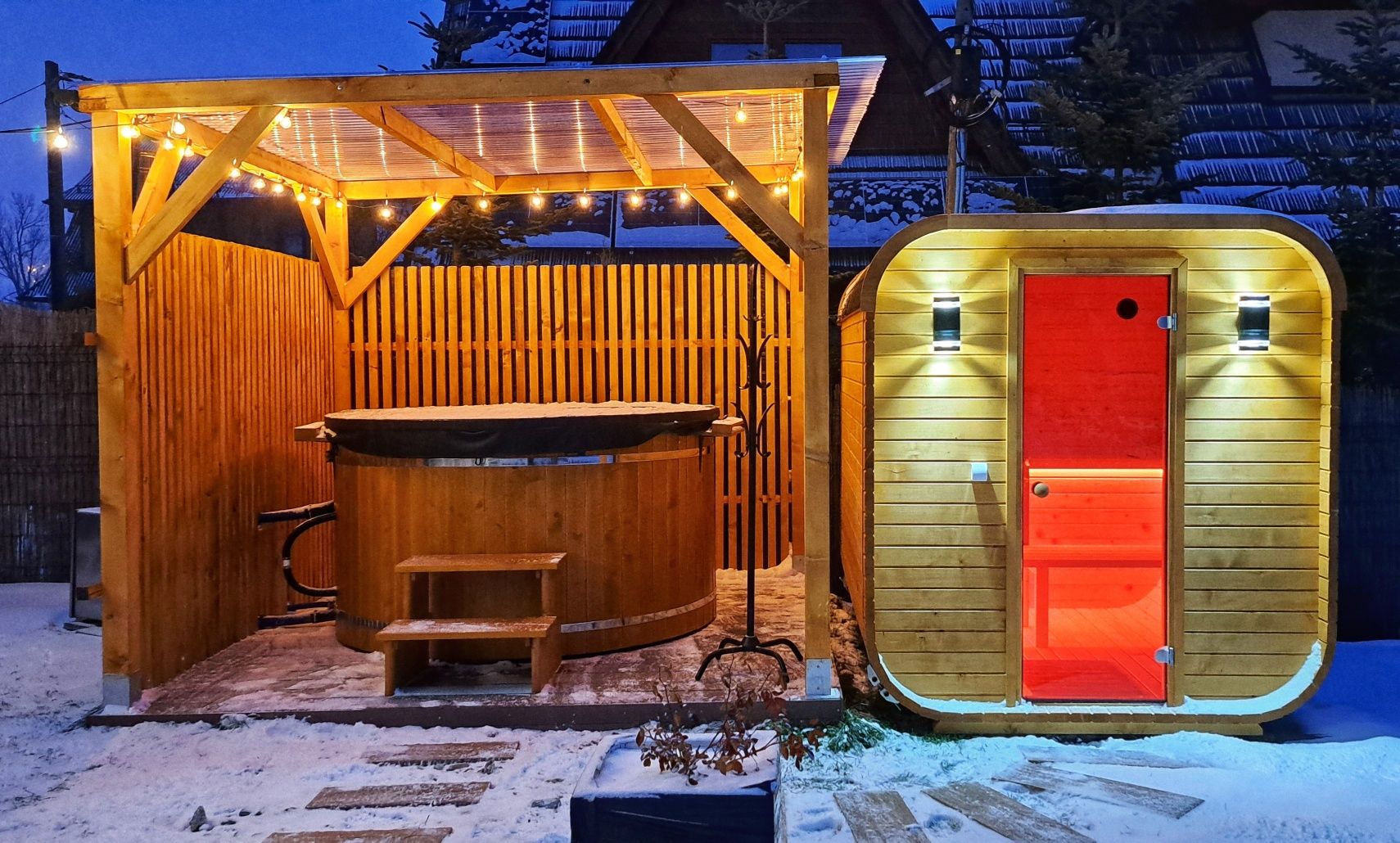 Noclegi w górach pokoje i apartament Białka Tatrzańska. Sauna balia.
