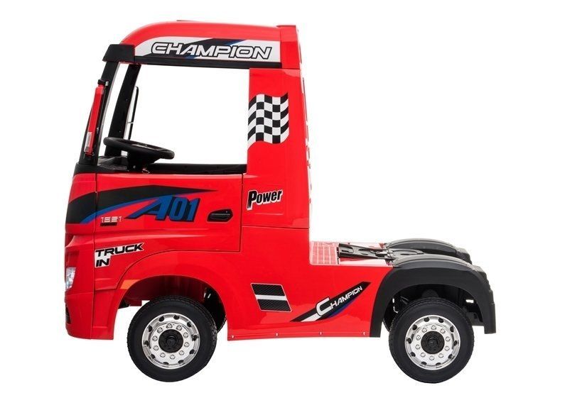 Auto na Akumulator Mercedes Actros Czerwony