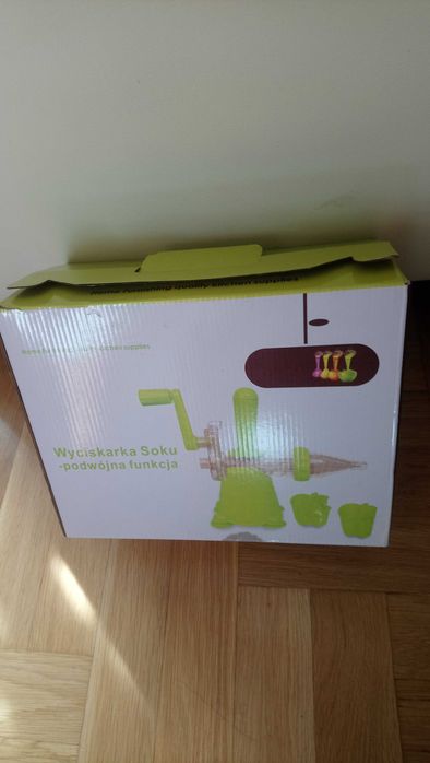 Wyciskarka ręczna - wolnoobrotowa nowa