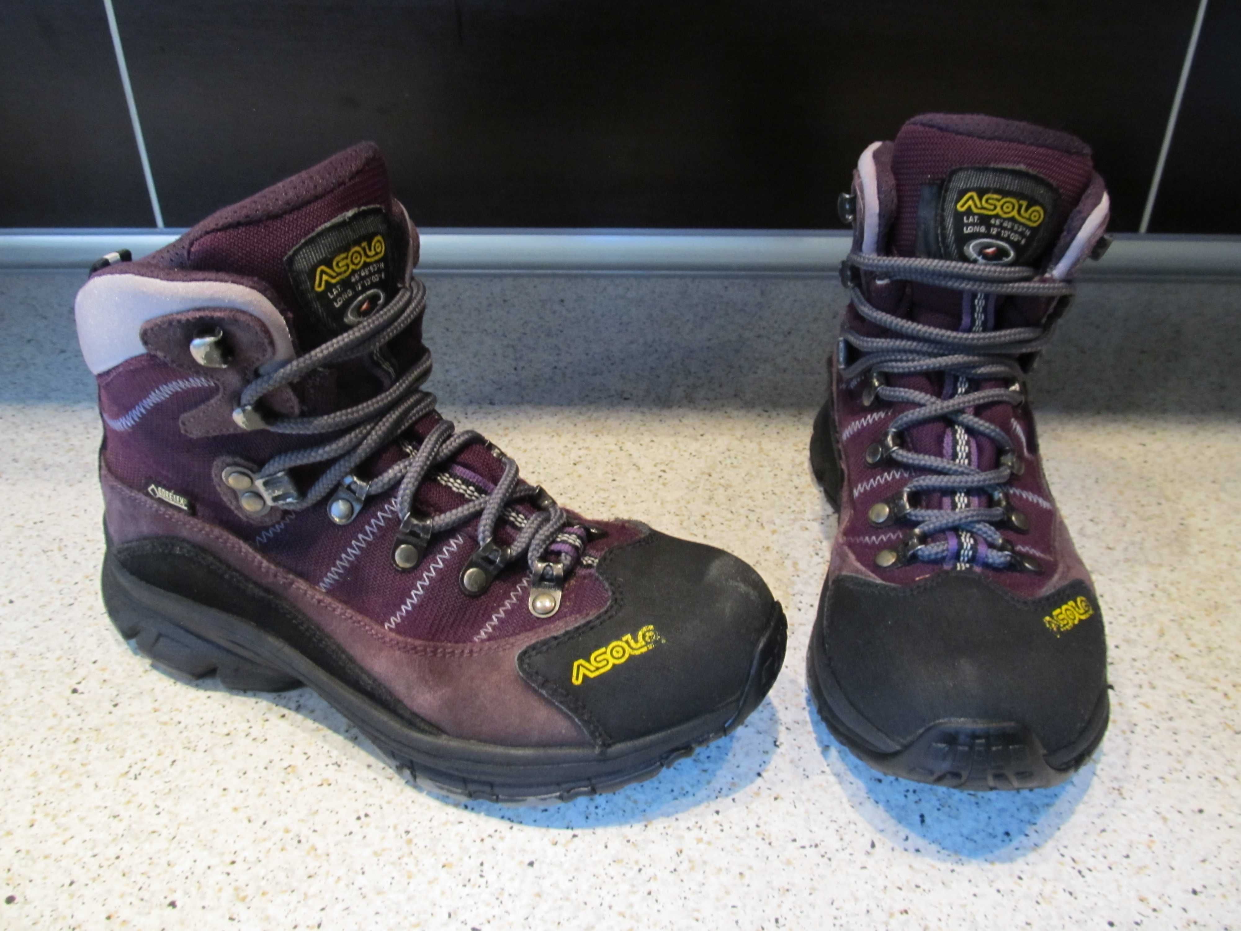 Buty Trekkingowe ASOLO GTX 37 i 1/2 Gore-tex turystyczne