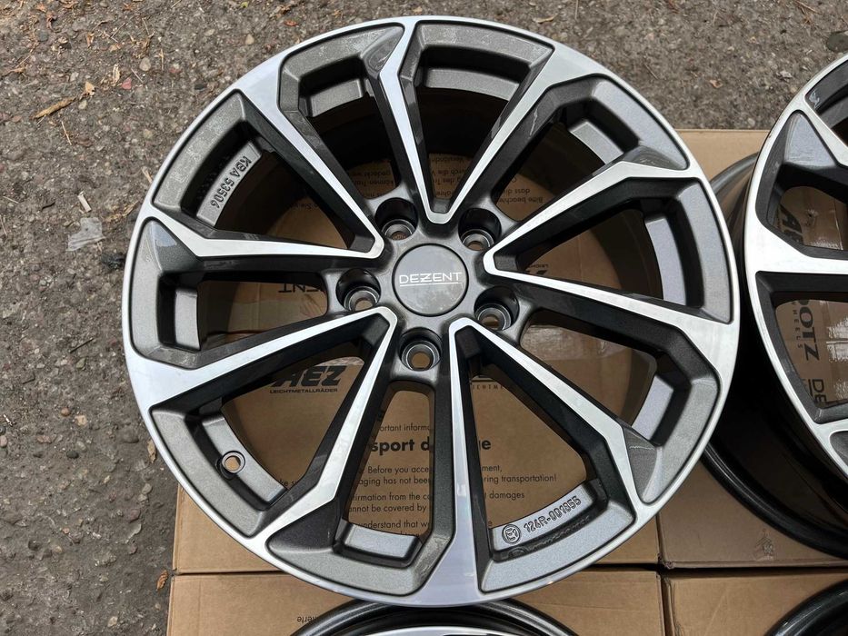 4x felgi DEZENT KS dark 17"x7" roz. 5x114,3 ET 43,5 HYUNDAI KIA MAZDA