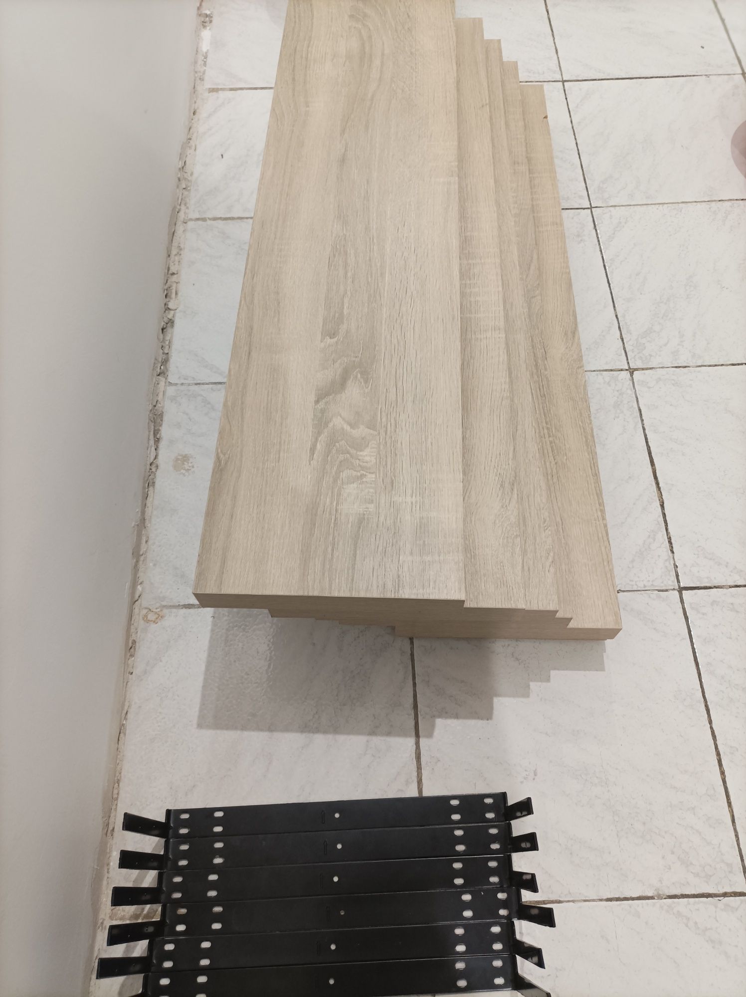 Prateleira 90cmx23.5cm cor carvalho