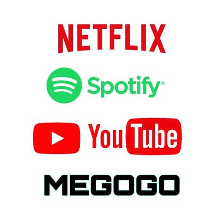 Megogo Netflix Spotify Мегого Нетфликс Без вылетов