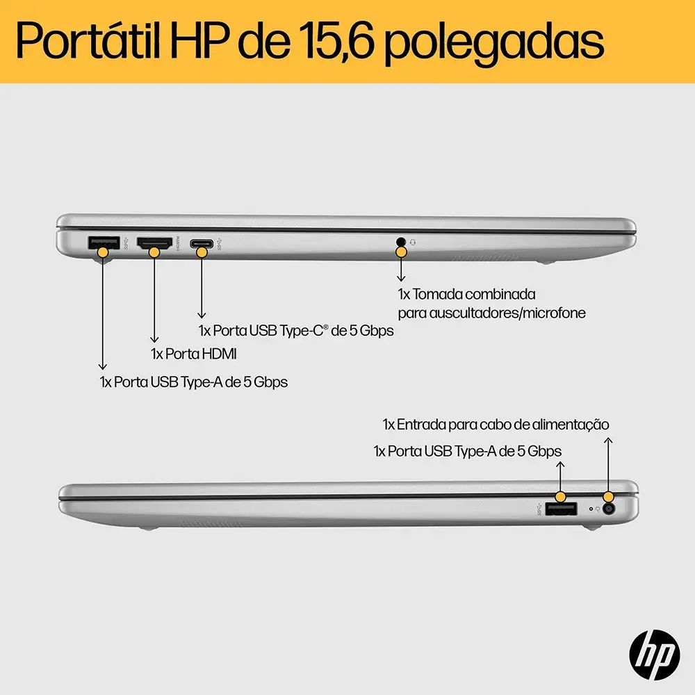 Portátil HP Laptop 15.6" | Razen 7 7730U | 16 GB | 512 GB