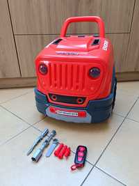 Samochód do rozkręcania jeep zabawka dla młodego mechanika
