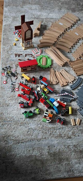 Tory drewniane-zestaw