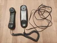Telefone fixo com cabo de ligação