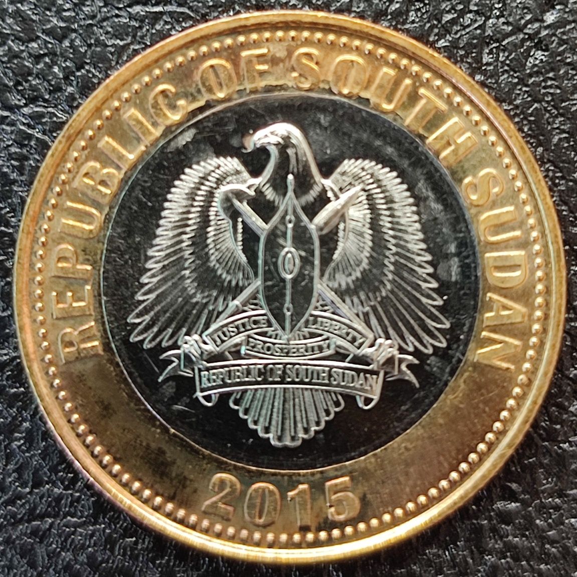 Южный Судан 2 фунта 2015 год