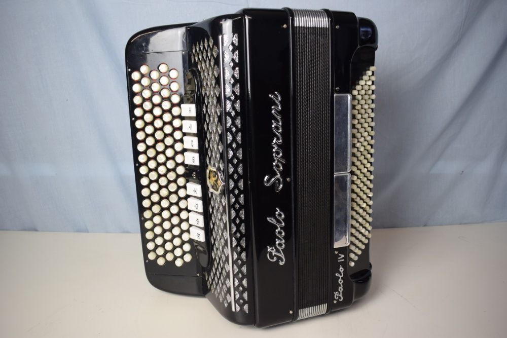 Acordeao Paolo Soprani 4 Voz 120 Baixos, N . 169