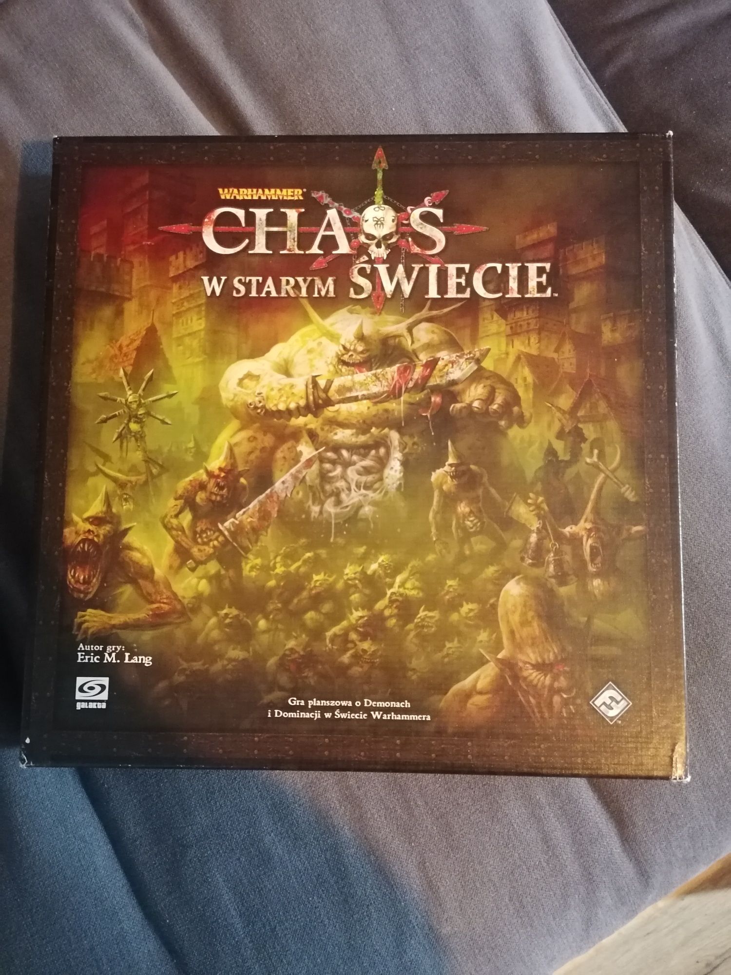 Chaos w starym świecie świecie warhammer gra planszowa